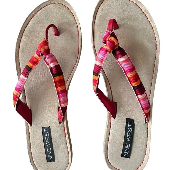 Striped Sandals by Nine West - Picture 1 of 6